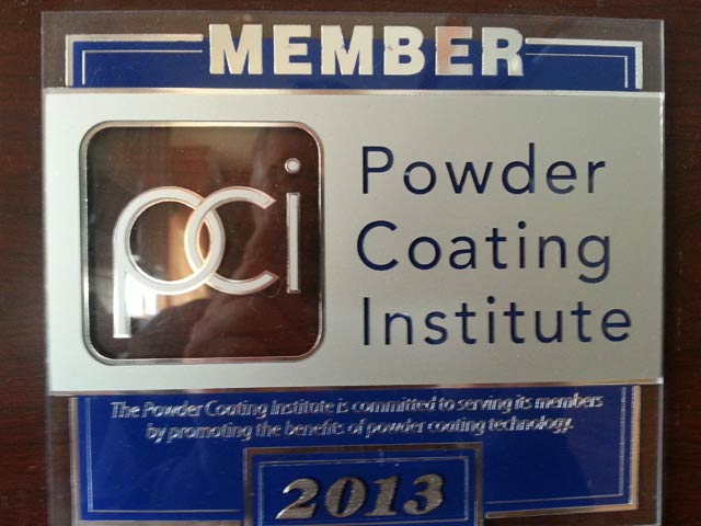 Applied Powder Coating Institute Member Certification